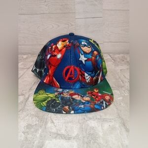 Marvel Comics Avengers One‎ Size Snapback Hat NWT